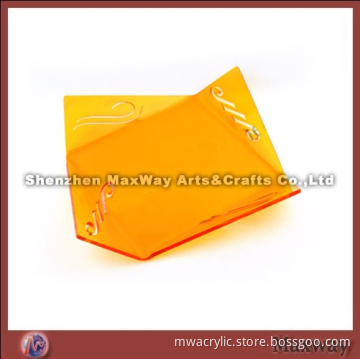 Orange High Grade Acrylic Fruit Tray